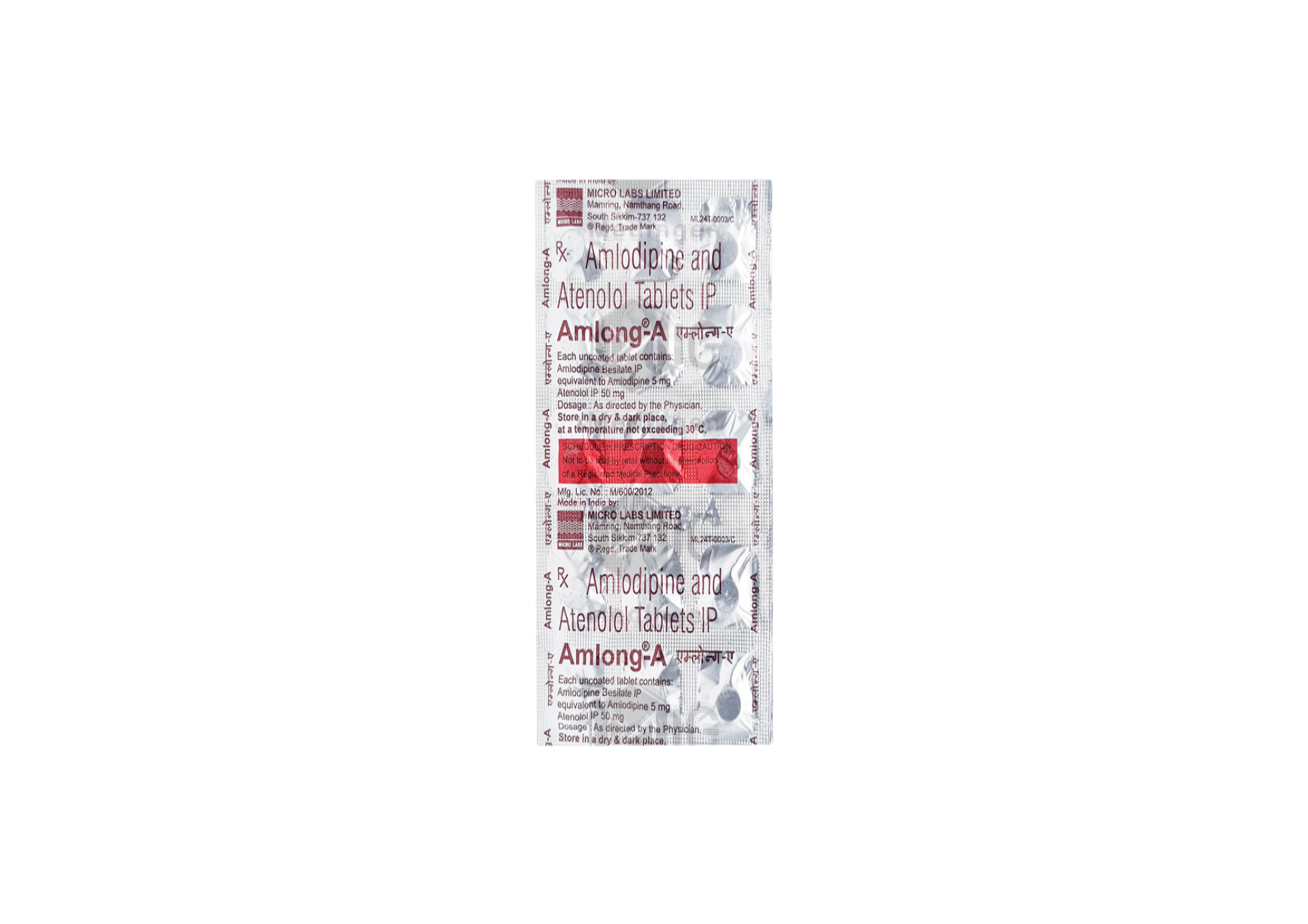AMLONG A 5/50MG